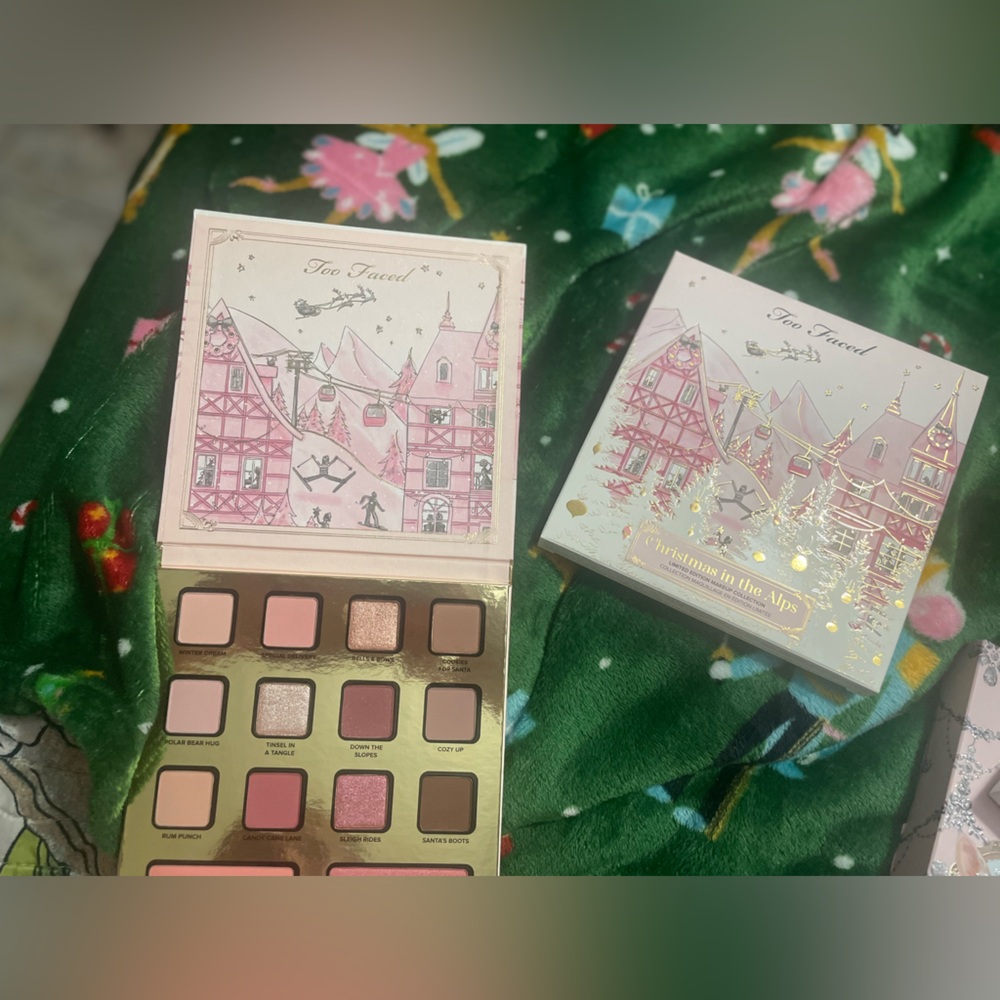 New Too Faced Christmas in the Alps Palette - limited edition 🌸 🌺🌹